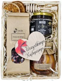 kosz-prezentowy-zestaw-prezent-urodziny-imieniny-miod-herbata-30-40-50-60