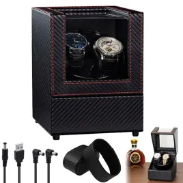 winder-do-zegarkow-automatyczny-z-obudowa-z-pu-i-zasilaniem-usb