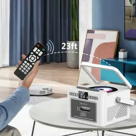 boombox-odtwarzacz-cd-bluetooth-fm-kaseta-led-ekran-bateria-5000mah-bialy