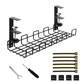 organizer-na-kable-pod-biurko-38-cm-z-gesta-siatka-metalowy-trwaly