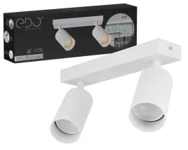 edo-lampa-sufitowa-listwa-szyna-spot-malga-do-led-2x-gu10-oprawa-biala