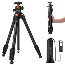 statyw-fotograficzny-162cm-kandf-concept-kf09-161-z-uchwytem-na-telefon