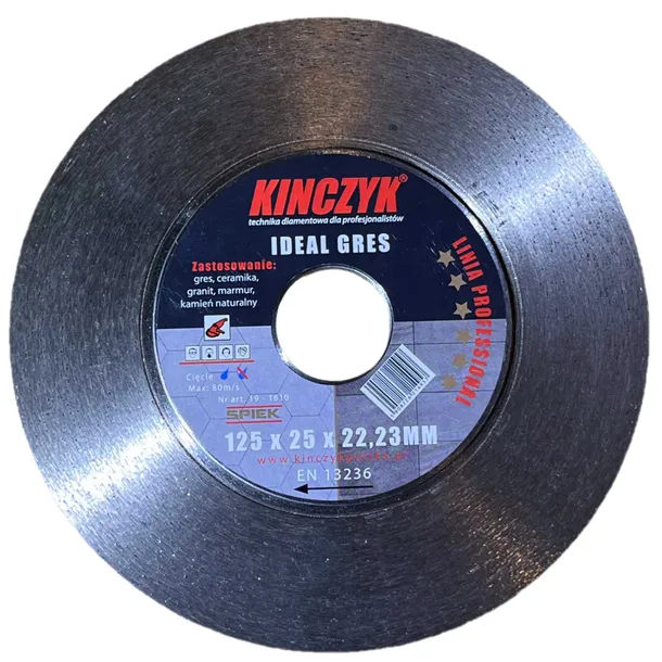 tarcza-diamentowa-ideal-gres-125mm-kinczyk-marka-kinczyk