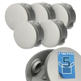 5x-edo-technic-puszka-hermetyczna-natynkowa-z-dlawik-klik-ip55-89h47-szary