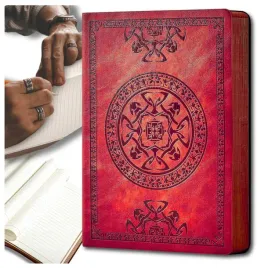 czerwony-notes-planer-notatnik-z-okladka-eko-skora-144-kartek-na-prezent-a6