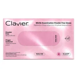 clavier-nitrylex-pearl-pink-rekawice-nitrylowe-bezpudrowe-rozm-s-50szt
