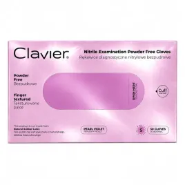 clavier-nitrylex-pearl-violet-rekawice-nitrylowe-bezpudrowe-rozm-s-50szt