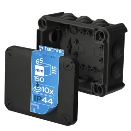 edo-technic-puszka-hermetyczna-natynkowa-z-dlawikami-ip44-150x115h65-czarna