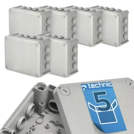 5x-edo-technic-puszka-hermetyczna-natynkowa-z-dlawik-ip44-dekiel-190x150h75