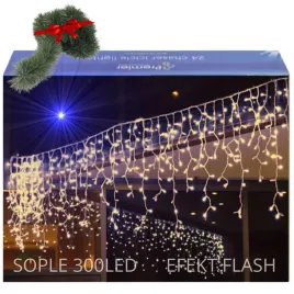 sople-300-led-lampki-zewnetrzne-ip44-stale-flash-kurtyna-swietlna-grube