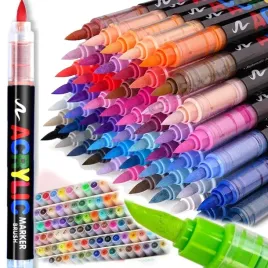 markery-akrylowe-zestaw-36-szt-pisaki-flamastry-wodoodporne-z-farba-mazaki