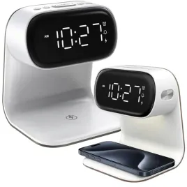 lampka-nocna-led-stolowa-na-biurko-ladowarka-indukcyjna-qi-15w-zegar-budzik