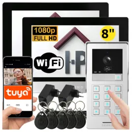 wideodomofon-wifi-tuya-2-dwa-monitory-2-zylowy-full-hd-szyfrator-kod-brelok