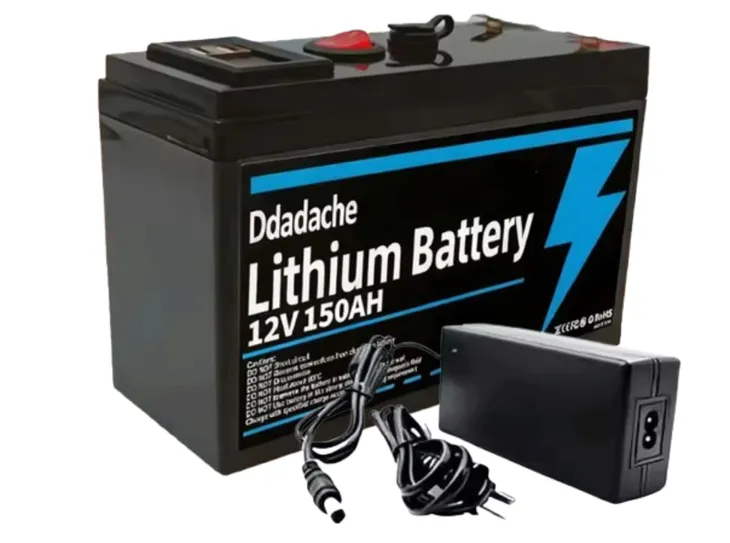 Akumulator litowy 12V 15Ah 1 litowy BMS 2x usb ładowarka wskażnik mocy
