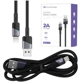 nowy-kabel-encore-usb-a-lightning-qc-pd-100-cm-braided-czarny-ee101-l
