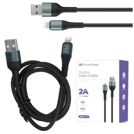 nowy-kabel-encore-usb-a-lightning-2a-qc-pd-100-cm-czarny-ee103-l