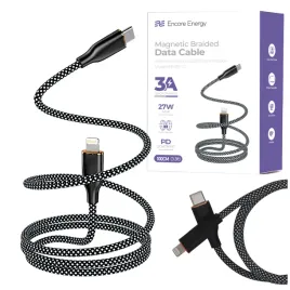 magnetyczny-kabel-encore-usb-c-lightning-1-m-27w-czarno-bialy-ee126-cl