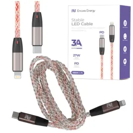 nowy-podswietlany-kabel-encore-rgb-usb-c-lightning-27w-100-cm-ee130-cl