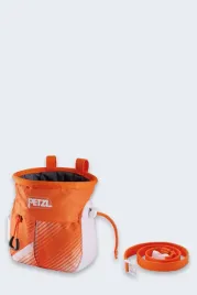 woreczek-na-magnezje-petzl-sakapoche-orangewhite