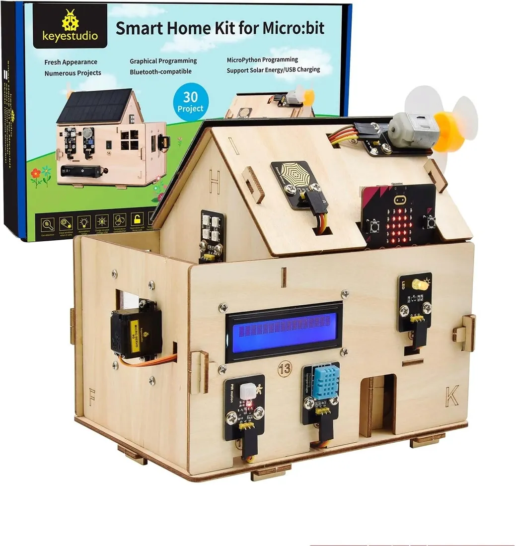 keyestudio-ks4027-smart-home-kit-bbc-micro-bit-v2-iot-python-makecode-diy
