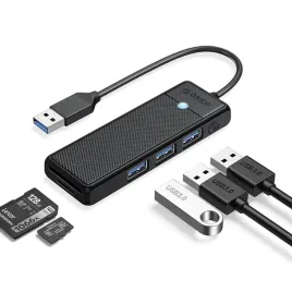 hub-usb-orico-4-portowy-3x-usb-3-0-z-czytnikiem-kart-microsd-sd-1m-czarny