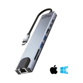 stacja-dokujaca-media-tech-usb-c-lan-hdmi-8w1-sd-microsd-100w-giga-hub