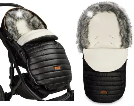 sensillo-spiworek-do-wozka-elf-black-polar-100x46cm
