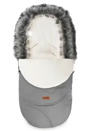 sensillo-spiworek-do-wozka-duzy-uniwersalny-eskimo-grey-polar-100x46cm