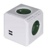 listwa-kostka-allocacoc-powercube-4-gniazda-230v-2xusb-2-1a