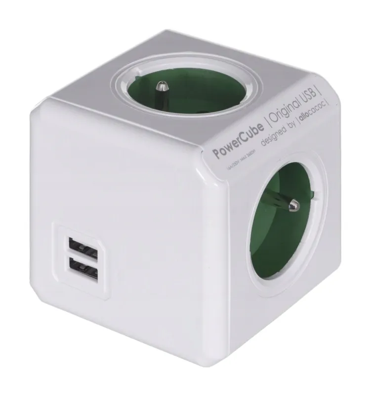 listwa-kostka-allocacoc-powercube-4-gniazda-230v-2xusb-2-1a