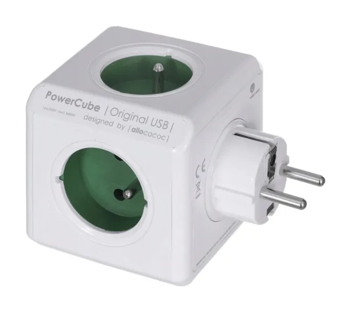 listwa-kostka-allocacoc-powercube-4-gniazda-230v-2xusb-2-1a