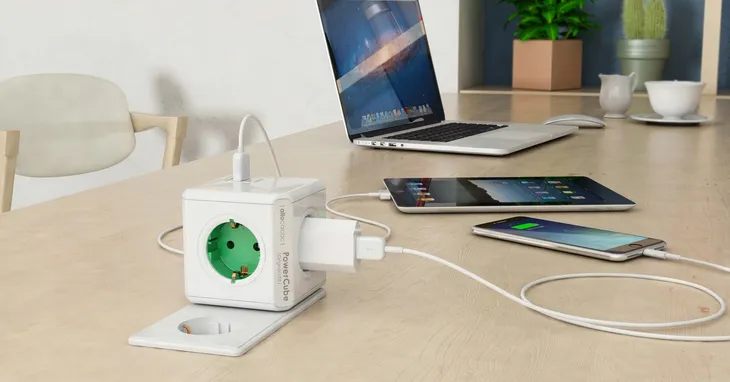 listwa-kostka-allocacoc-powercube-4-gniazda-230v-2xusb-2-1a