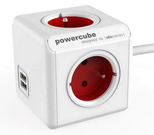 listwa-1-5m-allocacoc-powercube-4-gniazda-2xusb-2-1a-150cm