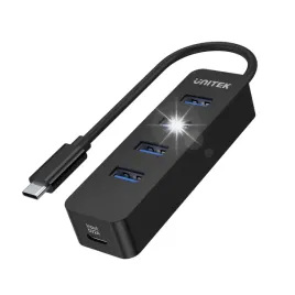 hub-aktywny-unitek-h1117b-usb-c-4x-usb-3-2-gen-1-usb-3-0-czarny