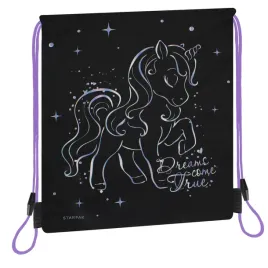 worek-na-buty-unicorn-czarny-starpak