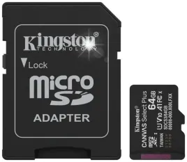 kingston-karta-pamieci-microsd-64gb-canvas-select-g3-100mb-s-adapter
