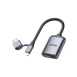 unitek-czytnik-kart-pamieci-2w1-usb-c-a-sd-4-0-transfer-danych-do-312-mb
