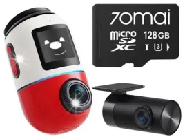 70mai-x800-4k-set-czerwona-karta-70mai-sd-128gb