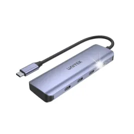 unitek-hub-usb-c-3-1-na-4-x-usb-c-5-gbps-aluminiowy-plugandplay