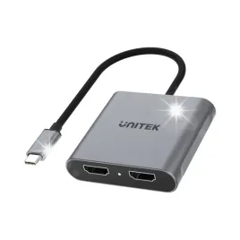 unitek-adapter-usb-c-na-2x-hdmi-4k-60hz-mst-hdcp2-2
