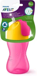 philips-avent-bidon-dla-dzieci-kubek-ze-slomka-300ml-12m-rozowy-scf798-02