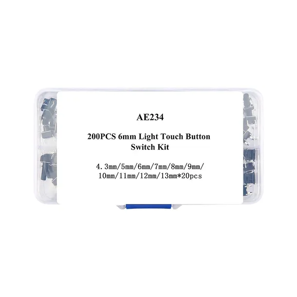 prorock-tactile-switch-200pcs-6mm-light-touch-assortment