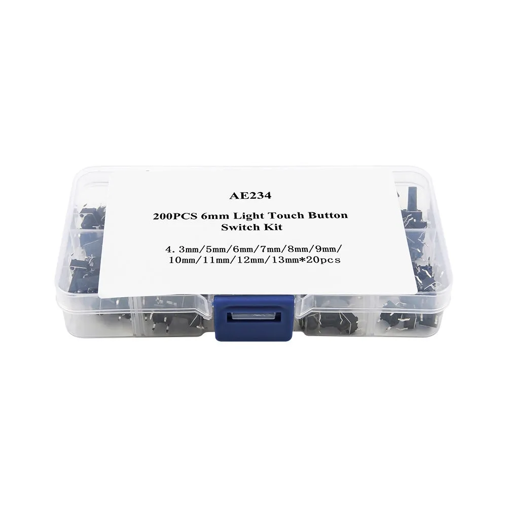 prorock-tactile-switch-200pcs-6mm-light-touch-assortment