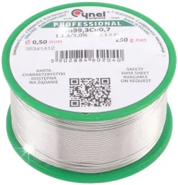 cynel-cyna-do-lutowania-bezolowiowy-sn99-3cu0-7-1-1-3-topnik-3percent-0-50mm-250g