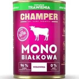 karma-mokra-dla-psa-monobialkowa-champer-wsparcie-trawienia-wolowina-400g