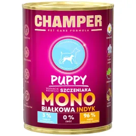 karma-mokra-dla-psa-szczeniat-monobialkowa-champer-puppy-indyk-400g