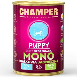 karma-mokra-dla-psa-szczeniat-monobialkowa-champer-puppy-jagniecina-400g