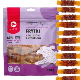 maced-przysmak-dla-psa-frytki-z-batatow-z-krolikiem-500g
