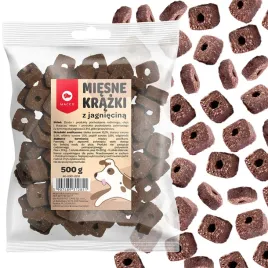maced-przysmak-dla-psa-miesne-krazki-z-jagniecina-500g