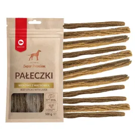maced-przysmak-dla-psa-paleczki-wolowe-z-watrobka-100g